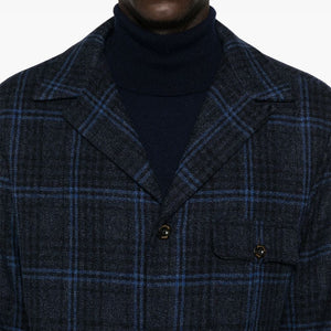 Finamore 1925 Napoli Wool single-breasted jacket