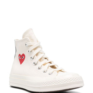 Comme Des Garcons Play x Converse Chuck 70 "Cream" sneakers