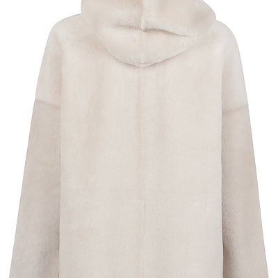 Enes Fur hooded jacket