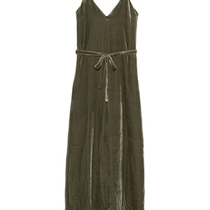 Gold Hawk Velvet jumpsuit