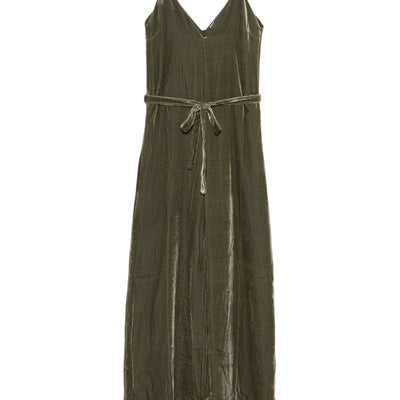 Gold Hawk Velvet jumpsuit