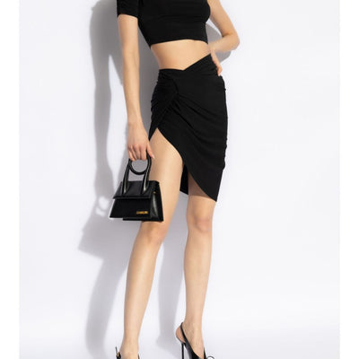 Jacquemus La Mini Jupe Drapeado skirt