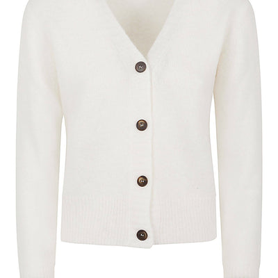Base Wool v-necked cardigan