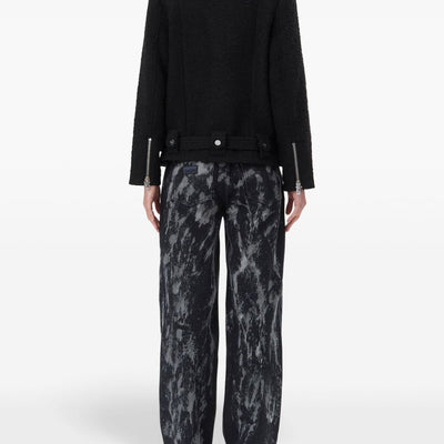 Ganni Textured Boucle Wool Jacket