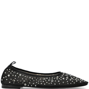 Tory Burch crystal embellished ballerina shoes