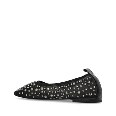Tory Burch crystal embellished ballerina shoes