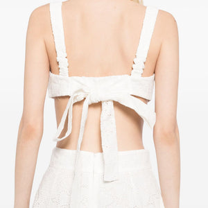 Zimmermann Crush embroidered bralette