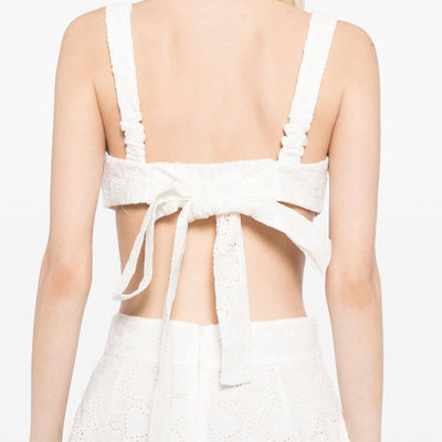 Zimmermann Crush embroidered bralette