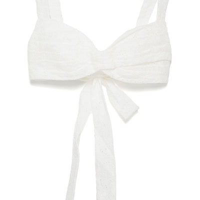 Zimmermann Crush embroidered bralette