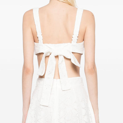 Zimmermann Crush embroidered bralette