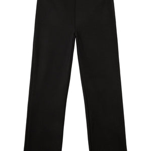 Diesel Oval D logo plaque high-waisted Wool blend trousers