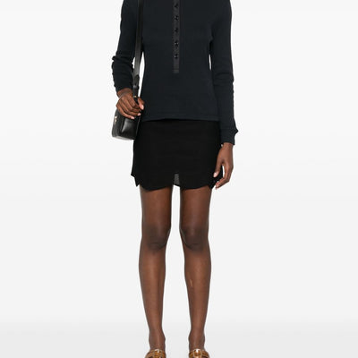 Tom Ford Silk and cotton mini skirt