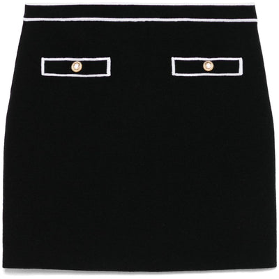 Alice + Olivia Cotton mini skirt