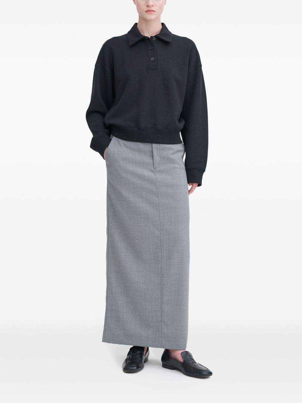 Filippa K Long sleeves polo shirt
