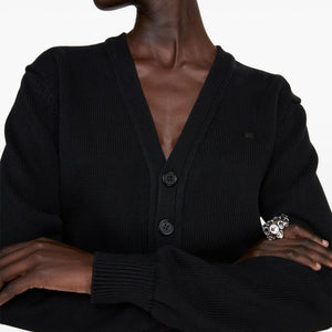 Acne cardigan with appliqué