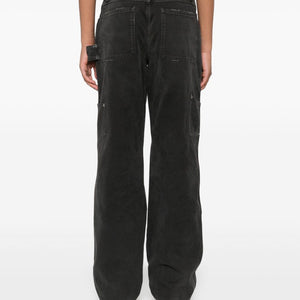 Golden Goose jeans with distressed effect and front patches