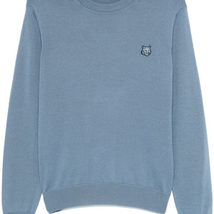 Maison Kitsuné Maison Kitsune Bold Fox Head Applique Sweater