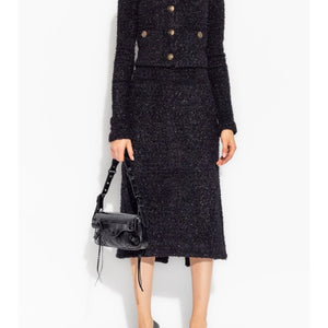 Balenciaga Tweed midi skirt
