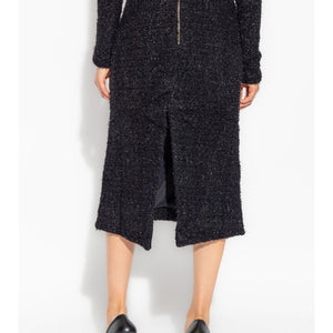 Balenciaga Tweed midi skirt