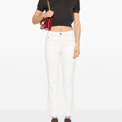 Tory Burch denim jeans - white