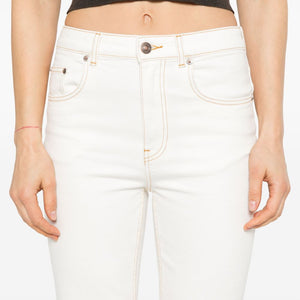 Tory Burch denim jeans - white