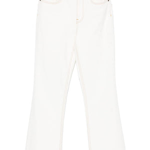 Tory Burch denim jeans - white