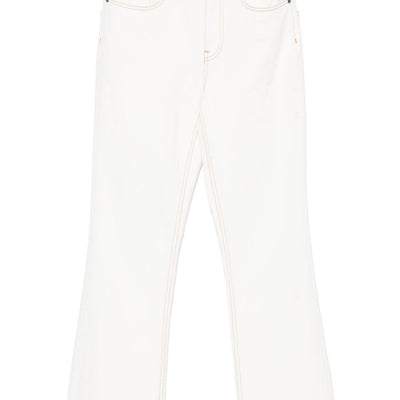 Tory Burch denim jeans - white