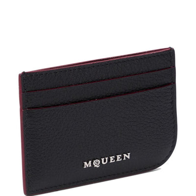 Alexander McQueen leather card case