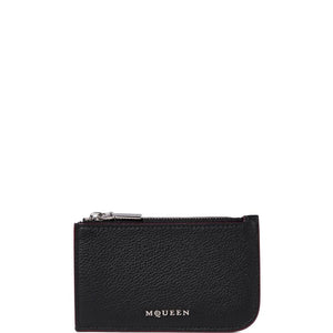 Alexander McQueen leather card case