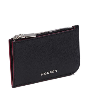 Alexander McQueen leather card case