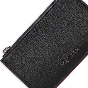 Alexander McQueen leather card case