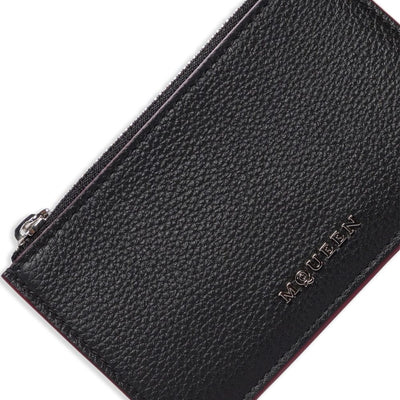 Alexander McQueen leather card case