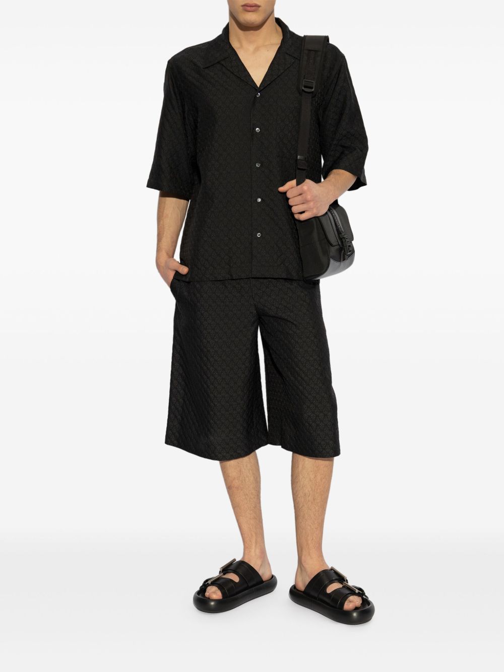 Alexander McQueen Jacquard Bermuda shorts