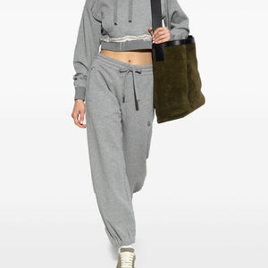 Alexander McQueen Logo-embroidered track pants
