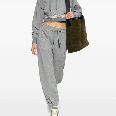 Alexander McQueen Logo-embroidered track pants