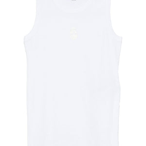 Alexander McQueen Skull-embroidered tank top