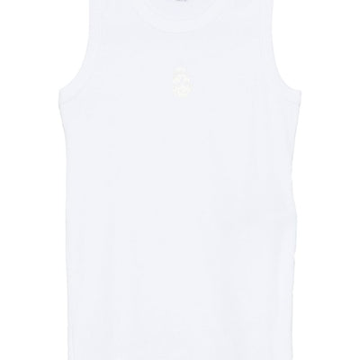 Alexander McQueen Skull-embroidered tank top