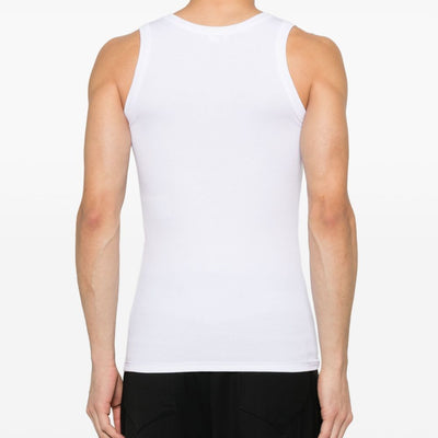 Alexander McQueen Skull-embroidered tank top
