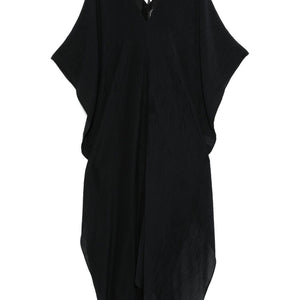 Taller Marmo Pre V-neck half-length sleeves V-back Rio Maggiore kaftan dress