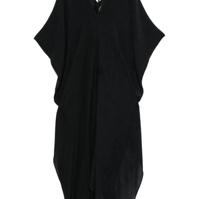 Taller Marmo Pre V-neck half-length sleeves V-back Rio Maggiore kaftan dress