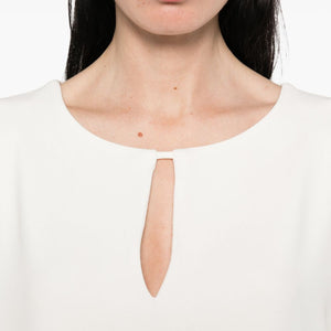 Alberto Biani Blouse with teardrop opening