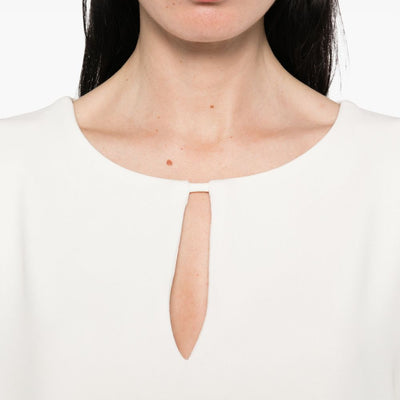 Alberto Biani Blouse with teardrop opening
