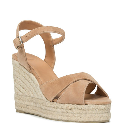 Castañer Blaudell suede wedge sandals
