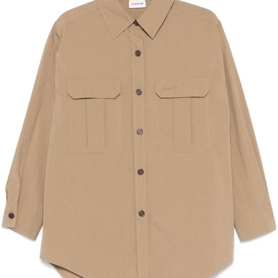 Parosh P.A.R.O.S.H. logo-embroidered shirt