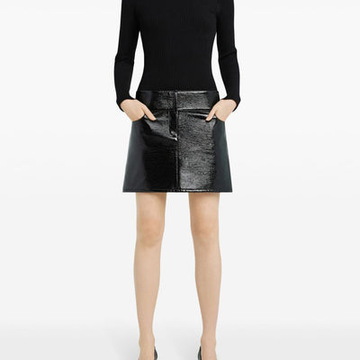 Courreges Pre Courrèges belted mini skirt