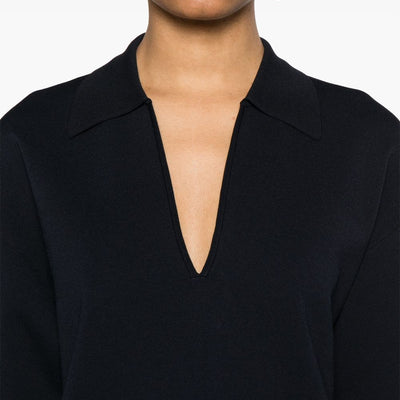 Parosh P.A.R.O.S.H. mini dress with collar detail and V-neckline