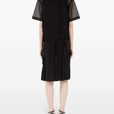 Maison Margiela Midi dress with layered design