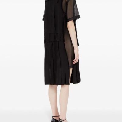 Maison Margiela Midi dress with layered design