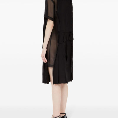 Maison Margiela Midi dress with layered design