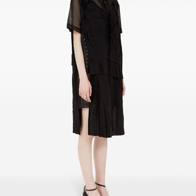 Maison Margiela Midi dress with layered design